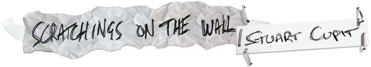 scratchings on the wall - Stuart Cupit